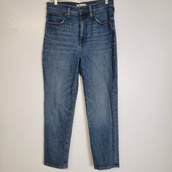 Madewell Womens Classic Straight Jean Coldbrook Wash Style #AF69728 EUC 28 - Picture 2 of 16